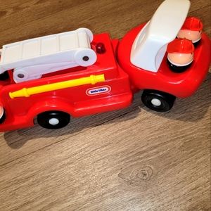 Little tikes 1986 fire truck engine tots